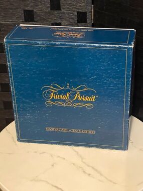 Vintage 1981 Trivial Pursuit Master Game Genus Edition - Complete Collectible